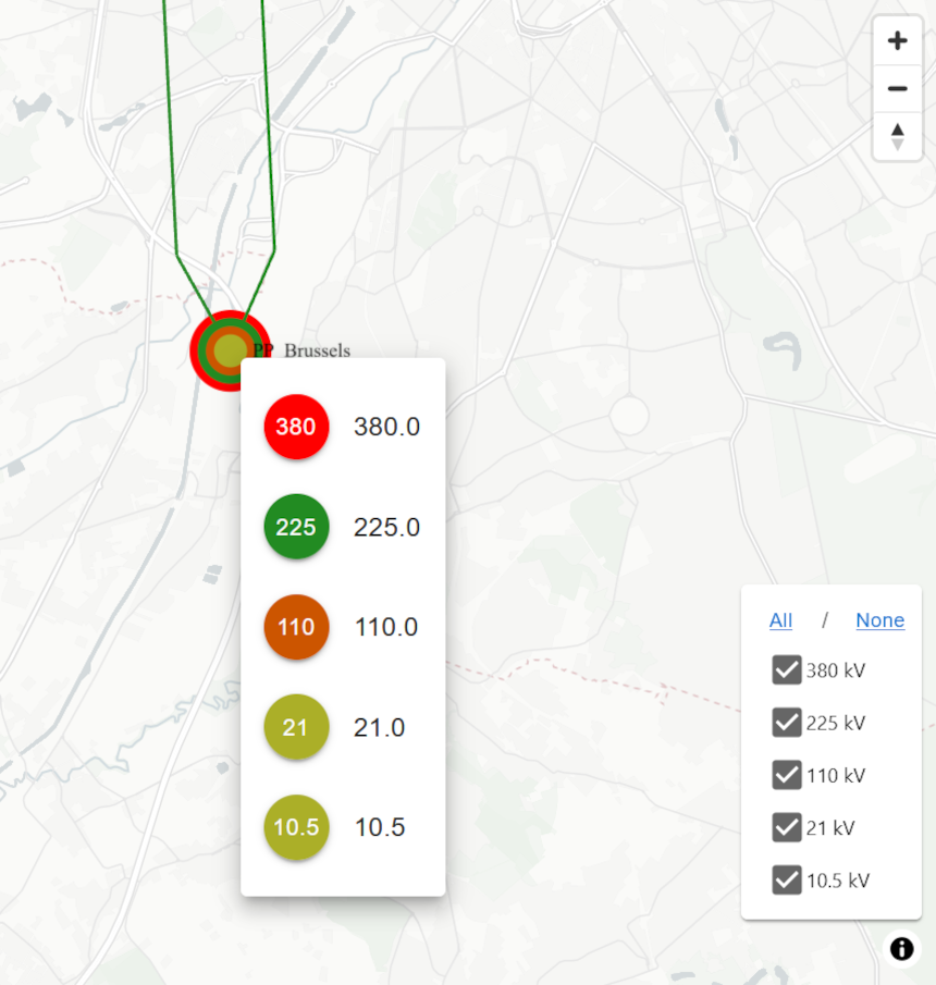 Network map widget 2
